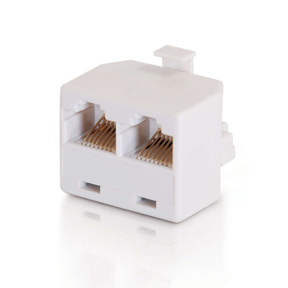 C2G RJ45 8-pin Modular T-Adapter