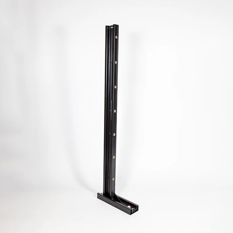 Draper FocalPoint Drapery Bar Replacement Base Lower Portion, 1 1/2" x 27 1/2" - Black