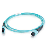 C2G 10m, 2xMPO InfiniBand/fibre optic cable MPO OFNR Turquoise