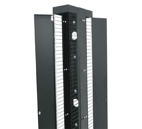 Middle Atlantic Products 45 RU Cable Duct 6 Inches Wide - Dual Duct