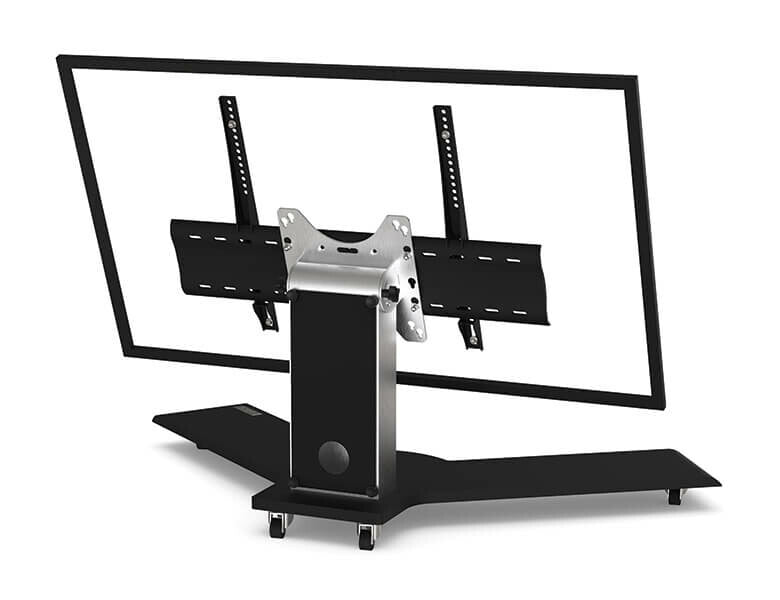 AXEOS EKINOX-XS monitor mount / stand 152.4 cm (60") Floor Black, Stainless steel