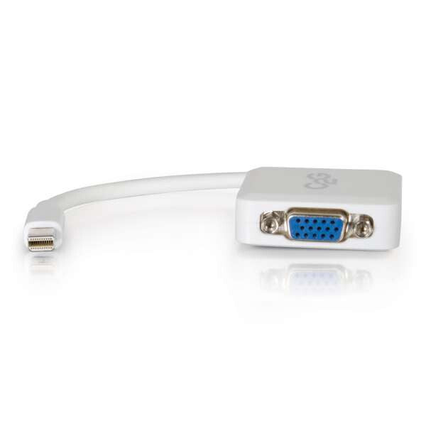 C2G 54316 video cable adapter 0.2 m Mini DisplayPort VGA White