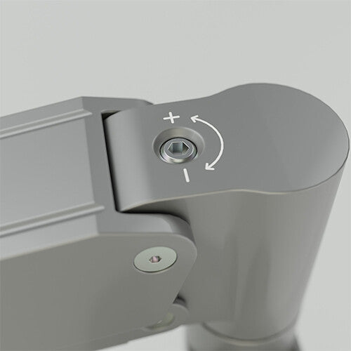 Chief Koncīs Monitor Arm Mount, Dual, Silver