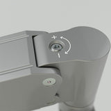 Chief Koncīs Monitor Arm Mount, Dual, Silver