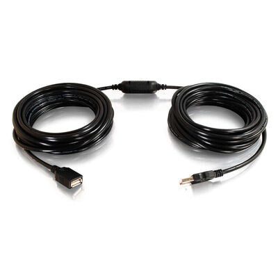 C2G 38999 USB cable 12 m USB 2.0 USB A Black