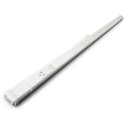 WIREMOLD NM20-C4 power extension 1.8 m 8 AC outlet(s) Indoor Ivory