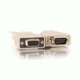 C2G DB9 RS232 Cable serial cable Beige 30.48 m