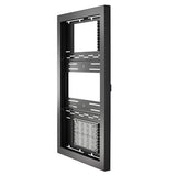 Chief ImpactTM On-Wall Kiosk - Portrait 55 Inch Black