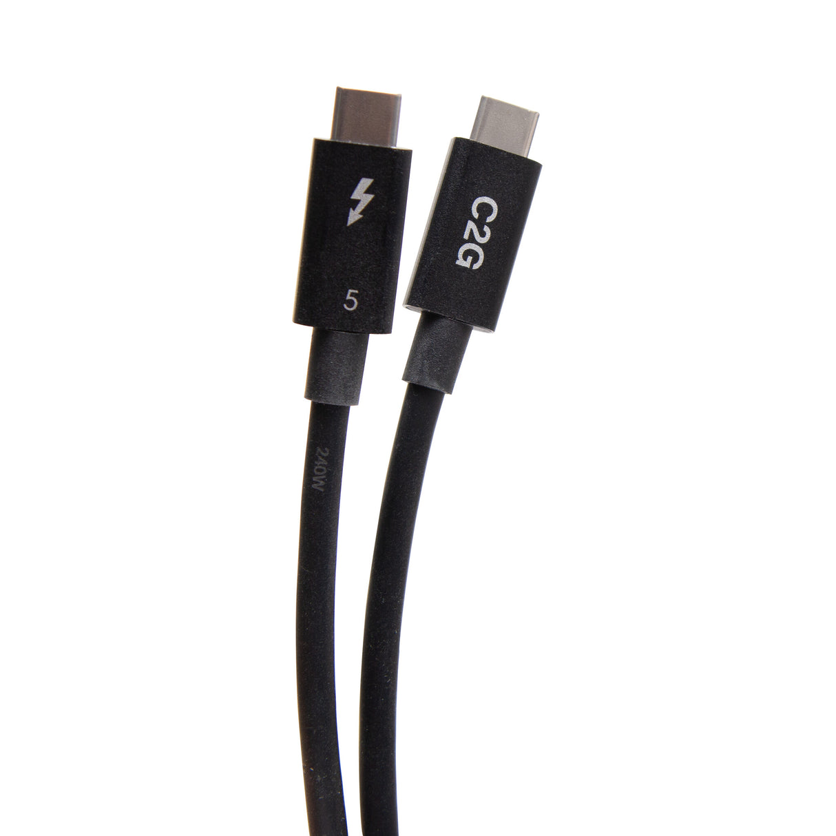 C2G 1.6ft (.5m) ThunderboltTM 5 USB-C® Cable (80Gbps)