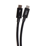 C2G 3.3ft (1m) ThunderboltTM 5 USB-C® Cable (80Gbps)