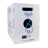 C2G 1000ft (304.8m) Cat5e Bulk Unshielded UTP Ethernet Network Cable with Stranded Conductors - In-Wall CM-Rated - Blue