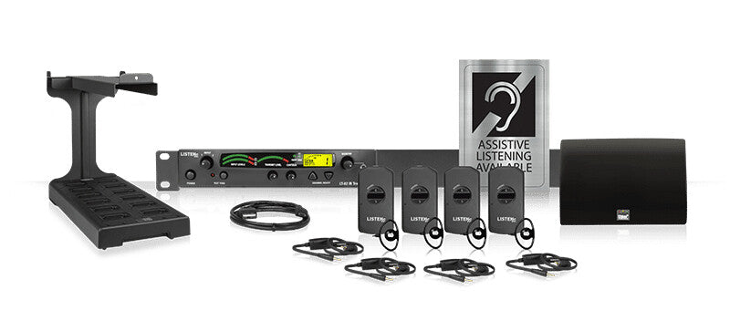 Listen LS-100-01-GY assistive listening device Black