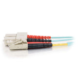C2G 18m, LC - SC InfiniBand/fibre optic cable Blue