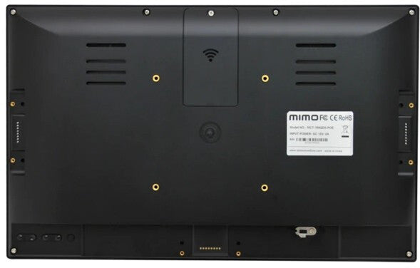 Mimo Monitors MCT-156HPQ-POE-5MC Signage Display Digital signage flat panel 39.6 cm (15.6") LCD Wi-Fi 350 cd/m² HD Black Touchscreen Built-in processor Android 6.0