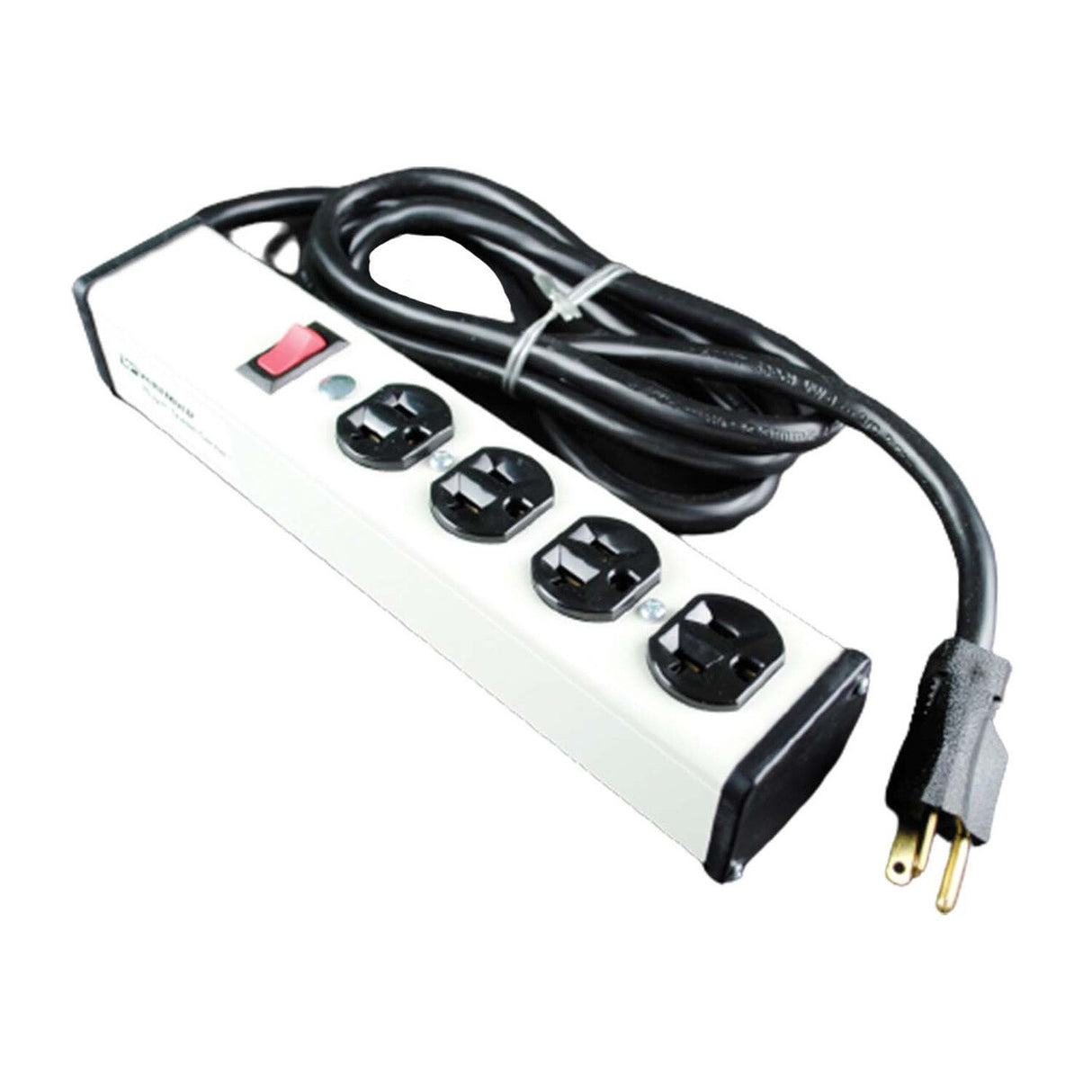 WIREMOLD ULB420-15 power extension 4.5 m 4 AC outlet(s) Indoor Black, White