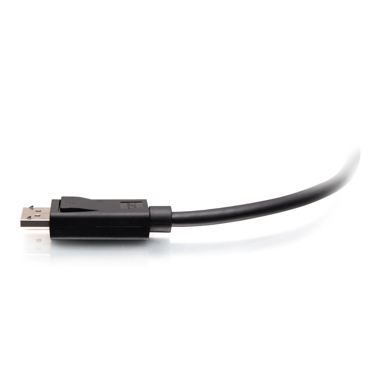 C2G 6ft (1.8m) DisplayPortTM Cable with Latches 4K 60Hz UHD M/M - Black
