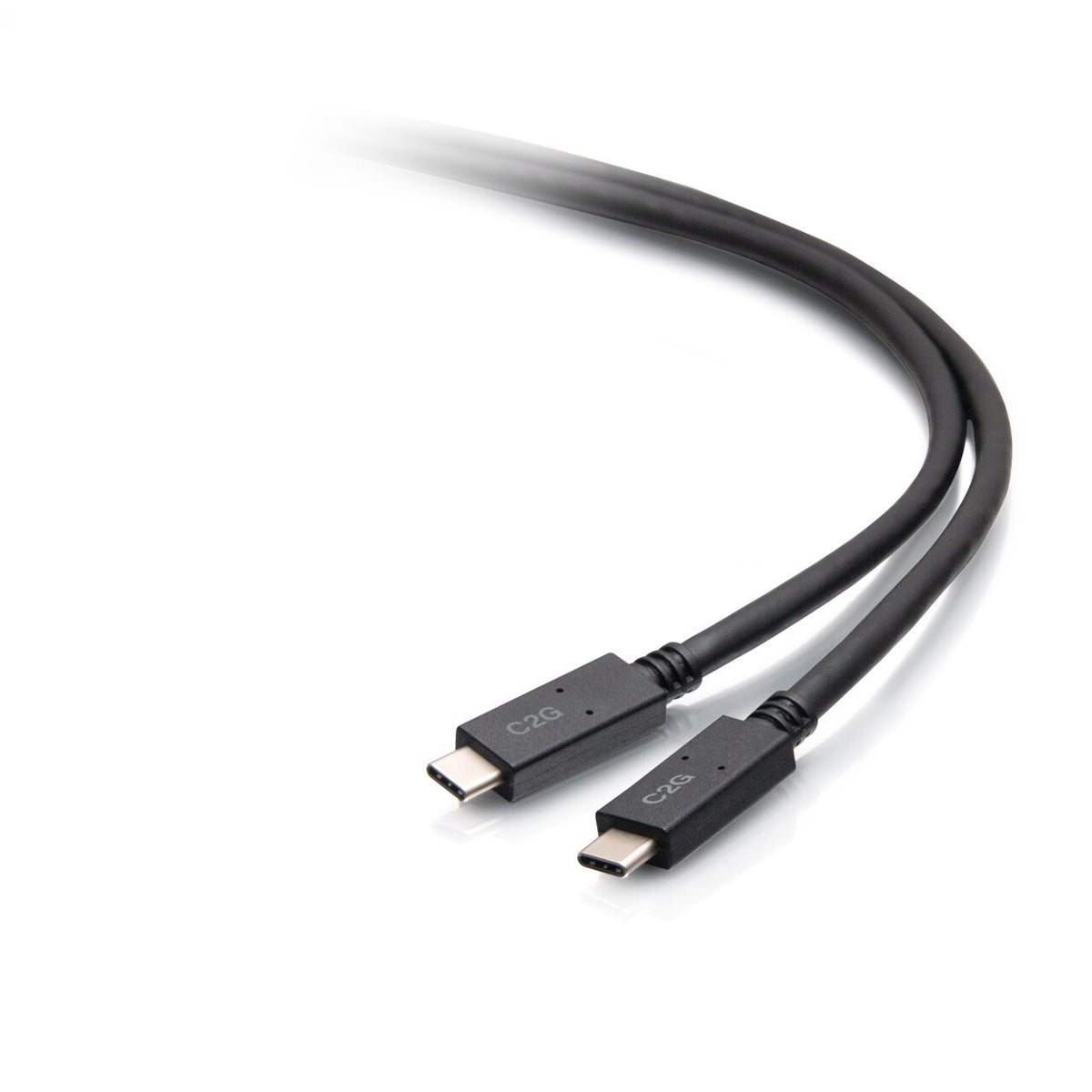 C2G 6ft (1.8m) USB-C® Male to USB-C Male Cable (20V 5A) - USB 3.2 Gen 1 (5Gbps)