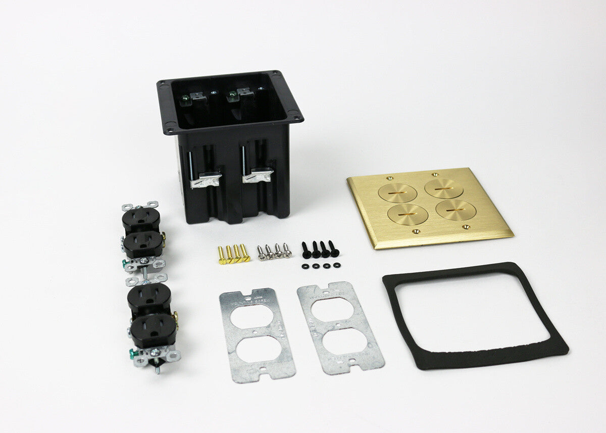 WIREMOLD WMFB2DR2B outlet box accessory Black, Gold, Silver 1 pc(s)
