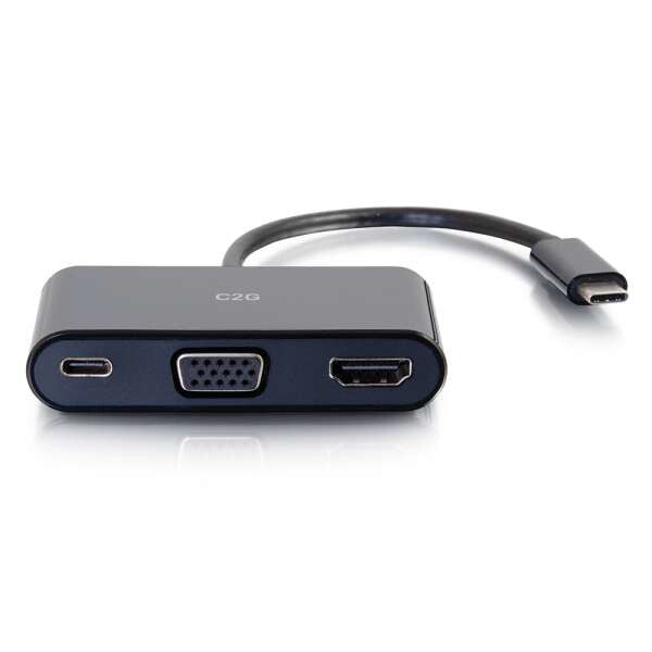 C2G 26884 laptop dock/port replicator USB 3.2 Gen 1 (3.1 Gen 1) Type-C Black