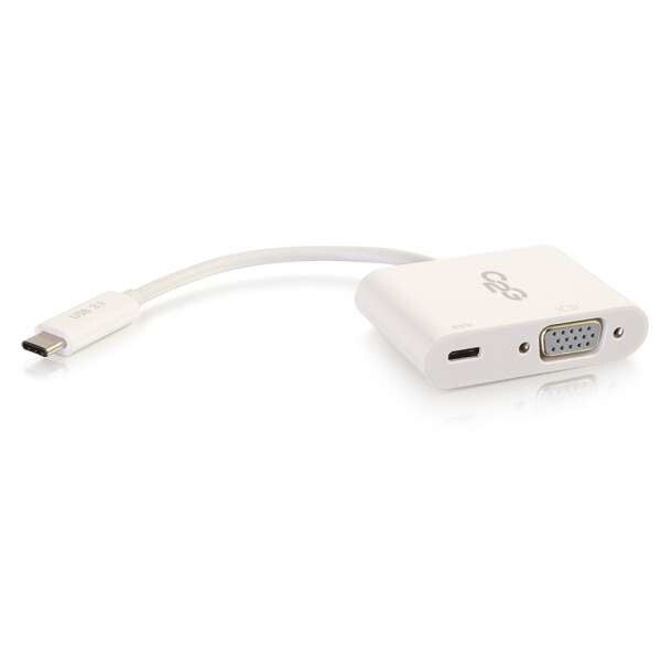 C2G 29534 USB graphics adapter 1920 x 1080 pixels White