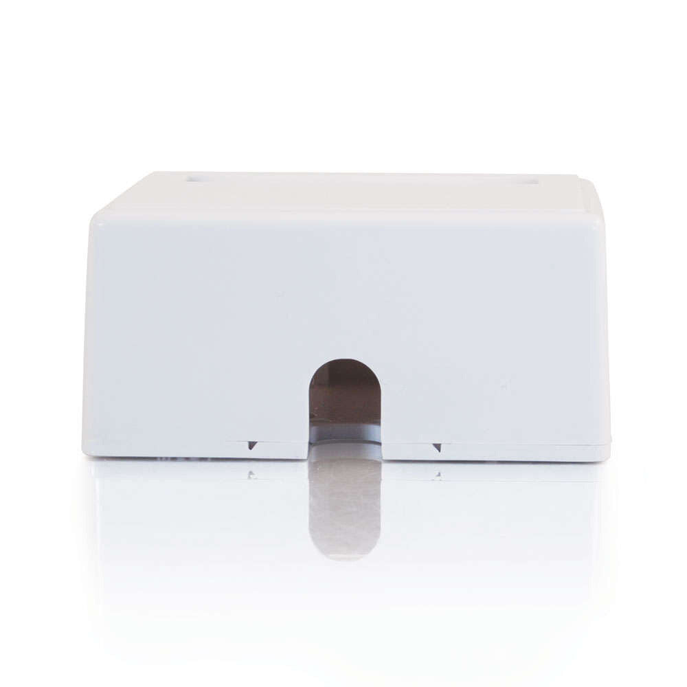 C2G 2-Port Keystone Jack Surface Mount Box - White