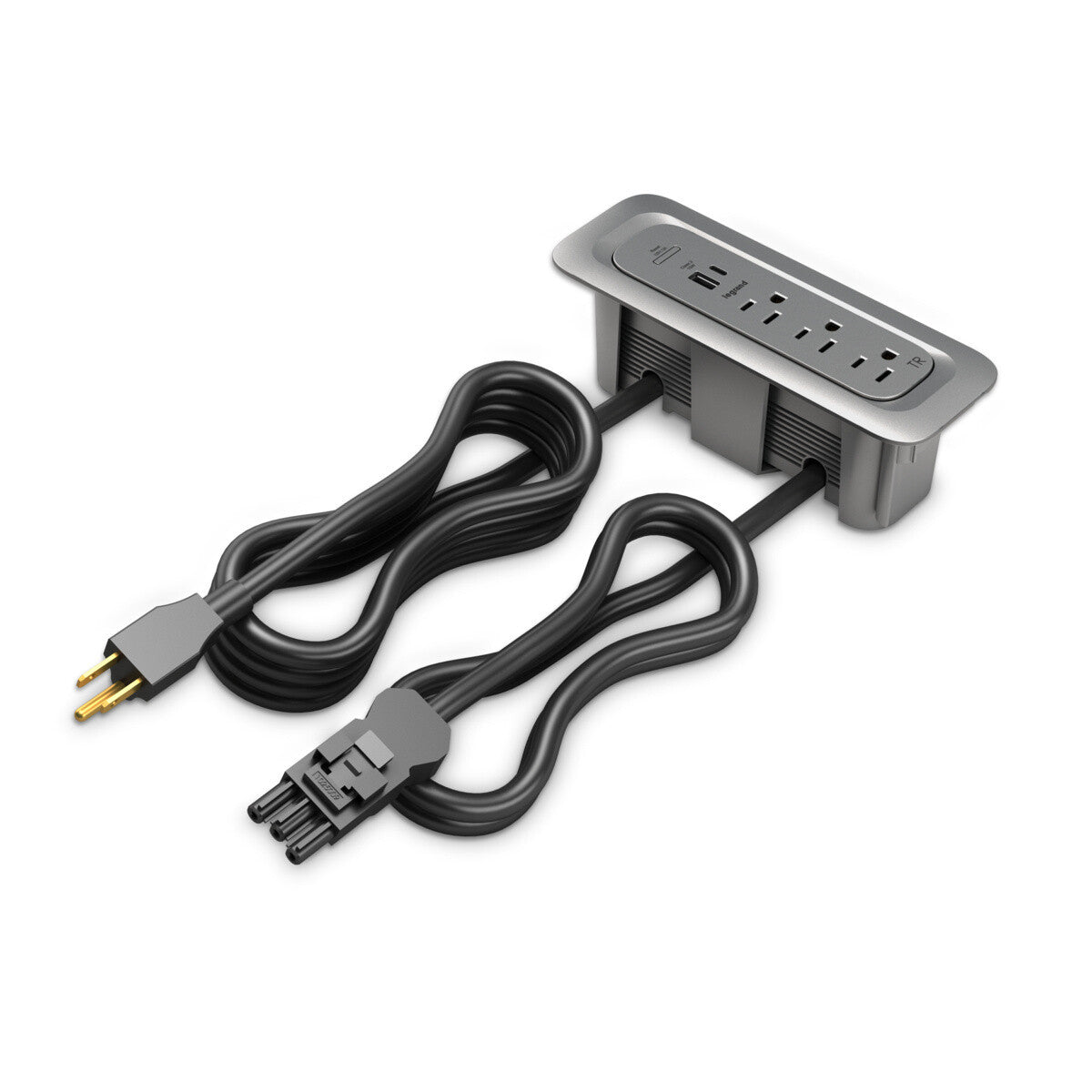 WIREMOLD MDSF10-MG power extension 0.91 m 3 AC outlet(s) Indoor Grey