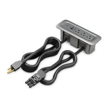 WIREMOLD MDSF10-MG power extension 0.91 m 3 AC outlet(s) Indoor Grey