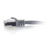 C2G 3ft (0.9m) Cat5e Snagless Shielded STP Ethernet Network Patch Cable - Gray