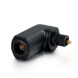 C2G VelocityTM Right Angle TOSLINK® Port Saver Adapter (TAA Compliant)