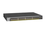 NETGEAR GS752TPP Managed L2/L3/L4 Gigabit Ethernet (10/100/1000) Power over Ethernet (PoE) 1U Black