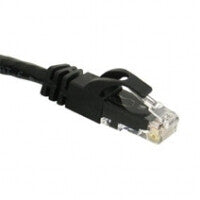 C2G 125ft Cat6 550MHz Snagless networking cable Black 38.125 m