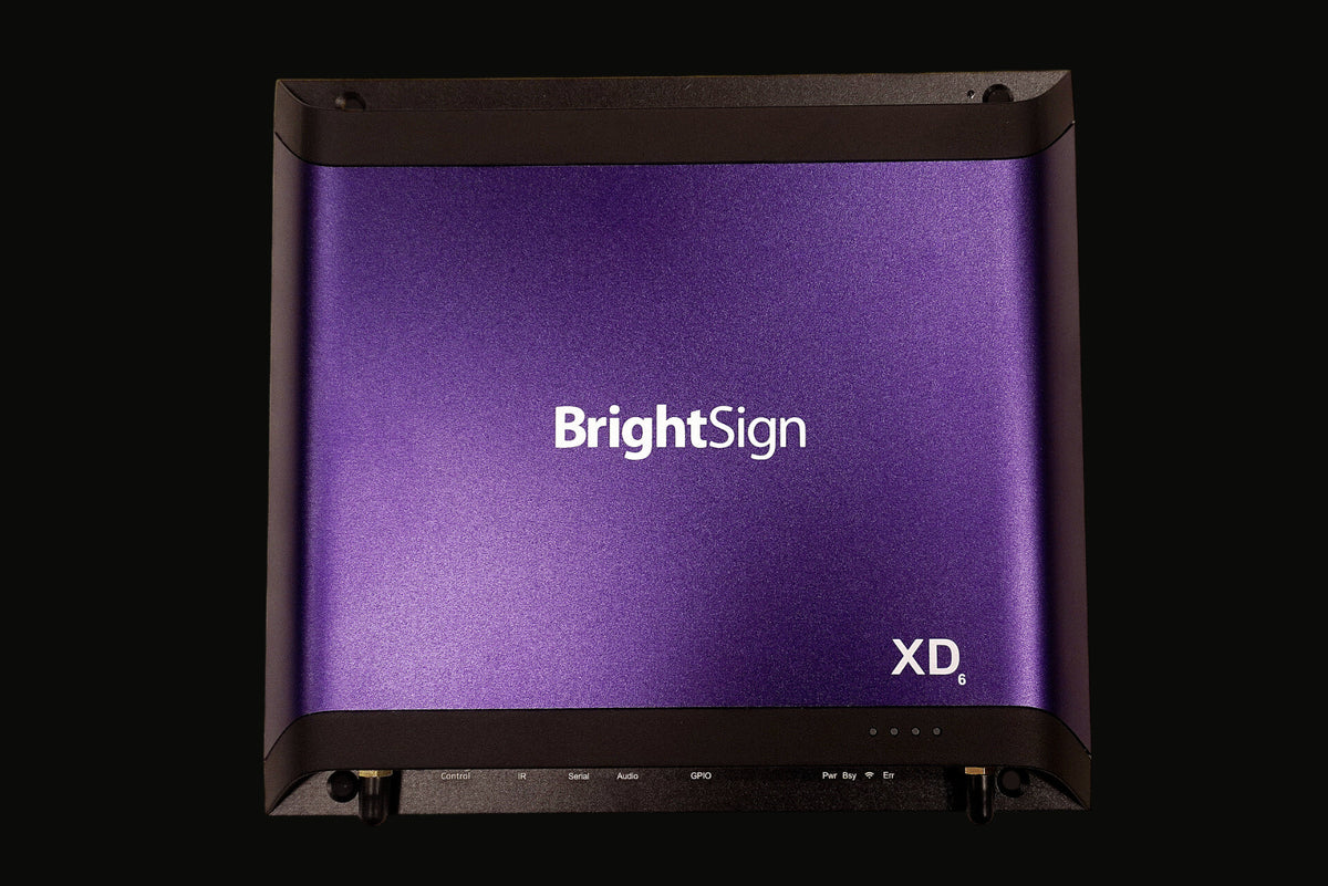 BrightSign XD236 digital media player Blue 4K Ultra HD Wi-Fi