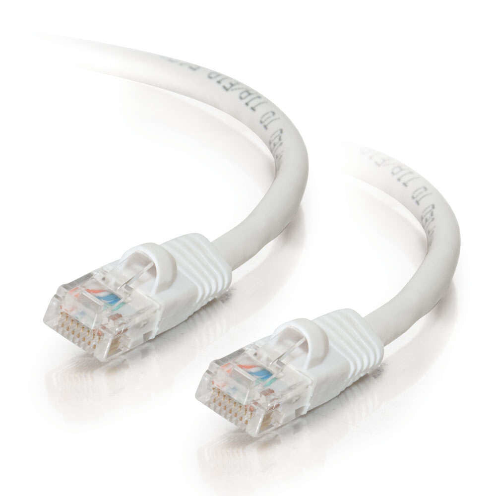 C2G Cat5E, 100ft networking cable White 30.48 m