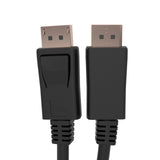 C2G 10ft (3m) TAA-Compliant DisplayPortTM Cable with Latches-8K 60Hz