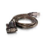 C2G 26887 serial cable Black 1.5 m USB DB9