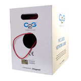 C2G 1000ft Cat5e UTP networking cable Red 304.5 m U/UTP (UTP)