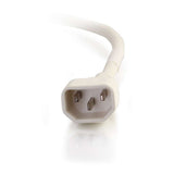 C2G 5 ft 14AWG Power Cord (IEC320C14 to IEC320C13) - White