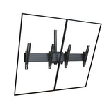 Chief Fusion® Large Ceiling Mounted 2 x 1 Portrait Menu Board 400 mm Interfaces