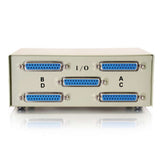 C2G 4-Port DB25 Manual Switch Box