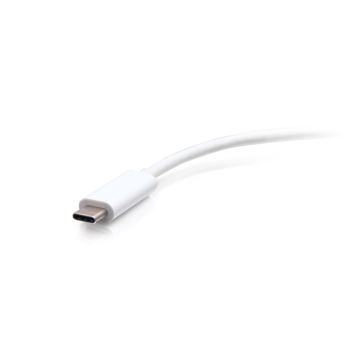 C2G USB-C® to DisplayPortTM Adapter Converter - 4K 60Hz - White