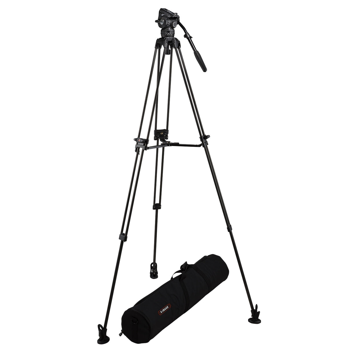 ikan EG06C2 tripod Digital/film cameras 3 leg(s) Black