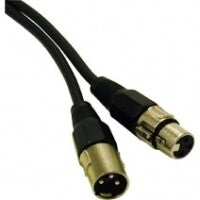 C2G 1.5ft Pro-Audio XLR/XLR audio cable 0.45 m XLR (3-pin) Black