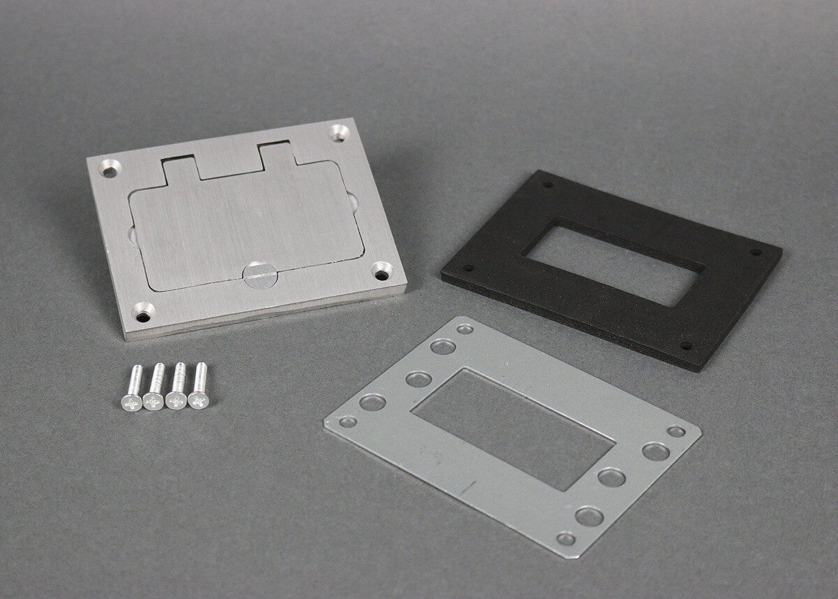 WIREMOLD 828GFITCAL wall plate/switch cover Aluminium