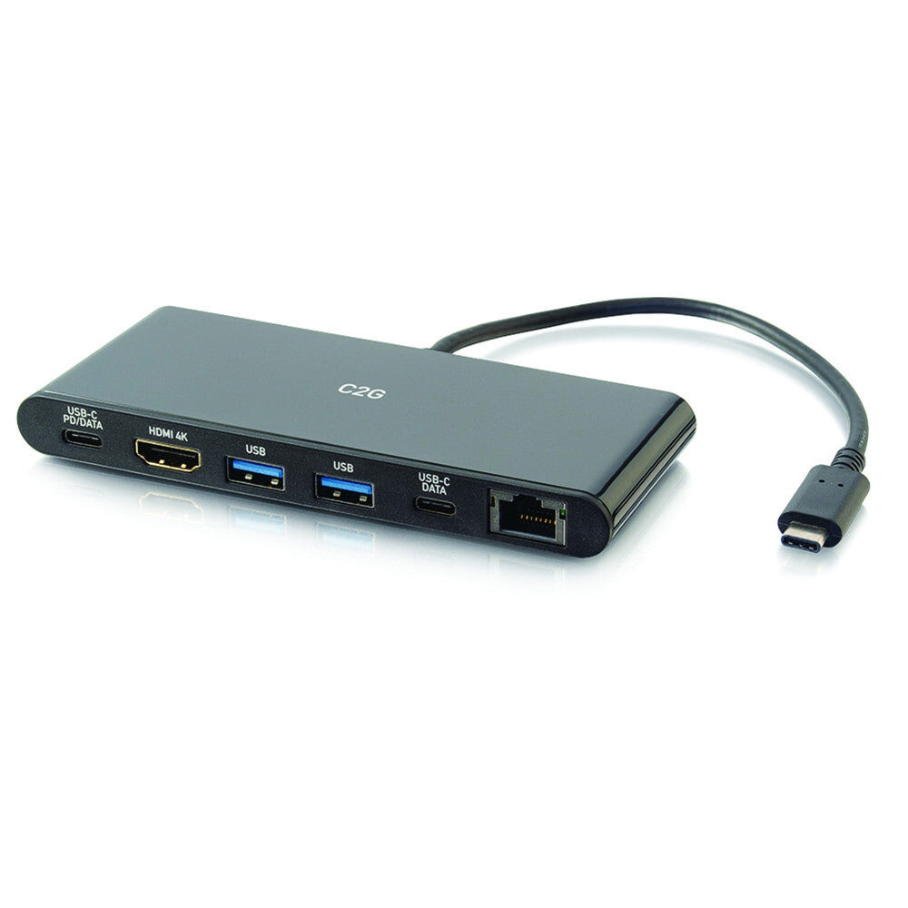 C2G USB-C® 6-in-1 Mini Dock Kit for Laptops