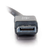 C2G 6ft (1.8m) DisplayPortTM Male to Single Link DVI-D Male Adapter Cable - Black