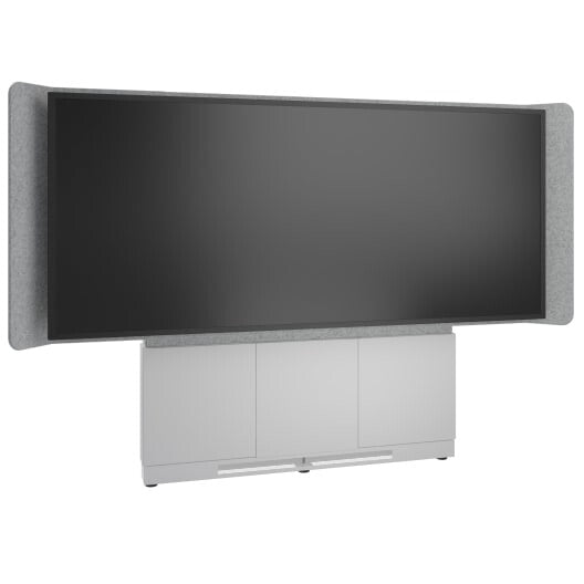 Middle Atlantic Products FM-DS-6675FW-LD8W TV mount 2.67 m (105") Grey, Silver, White