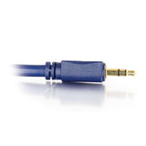C2G 3ft (0.9m) VelocityTM 3.5mm M/M Stereo Audio Cable