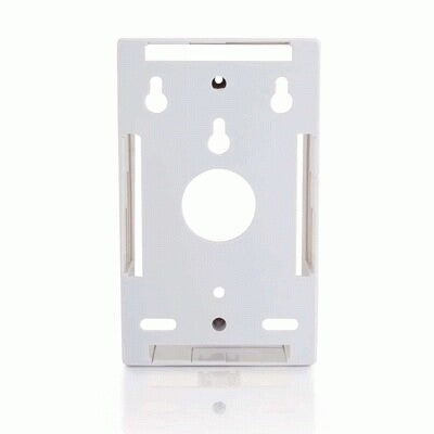 C2G Single Gang Wall Box Ivory