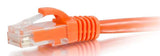 C2G 0.5ft (0.15m) Cat6 Snagless Unshielded UTP Ethernet Network Patch Cable - Orange