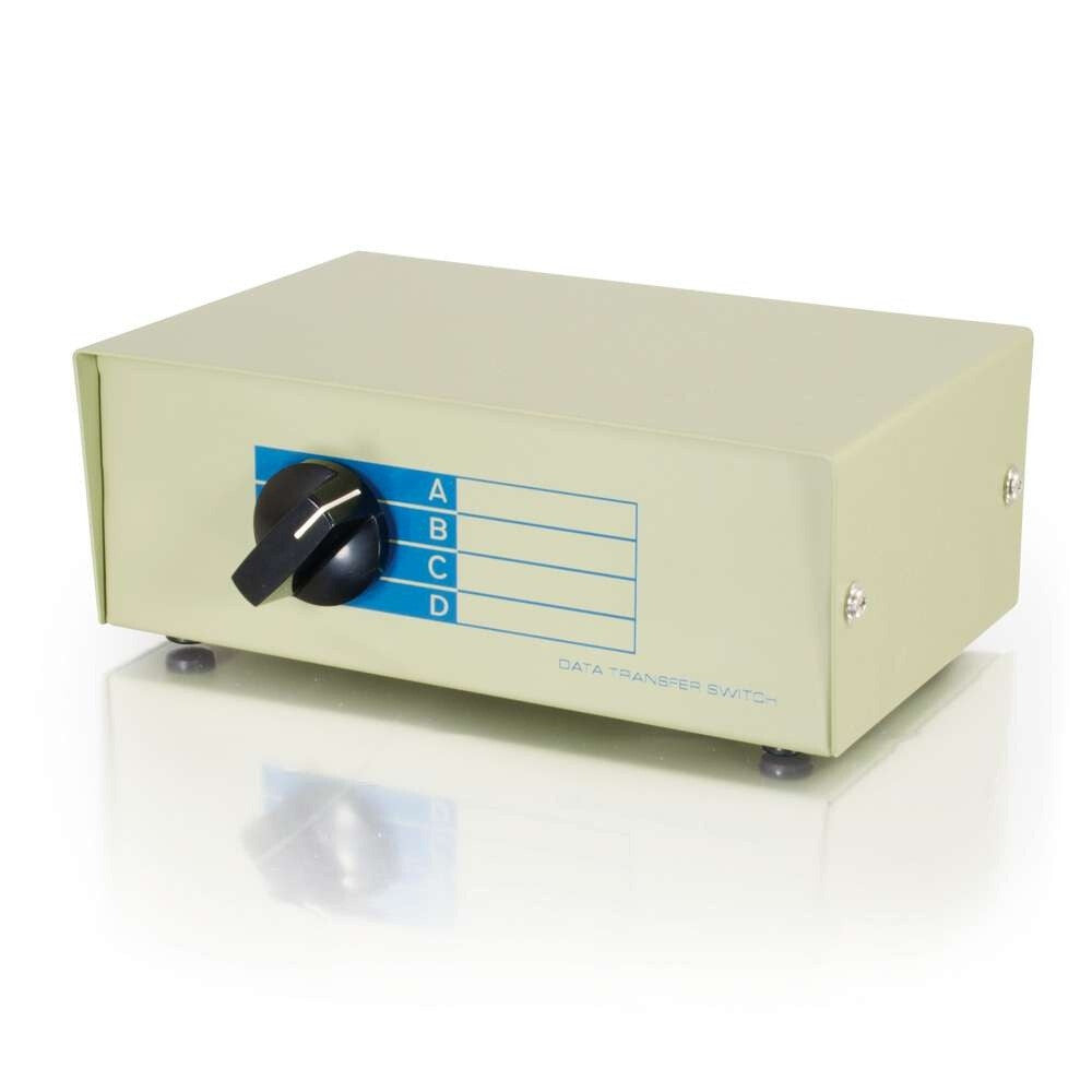 C2G 4-Port DB25 Manual Switch Box
